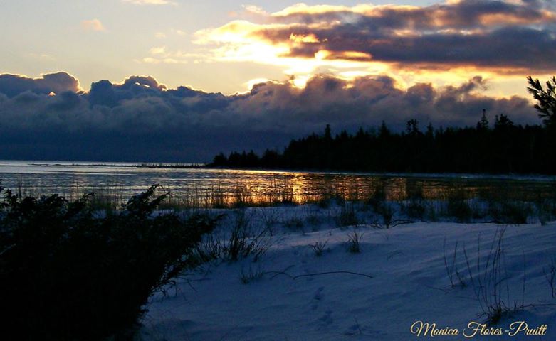 Lake Huron in Winter