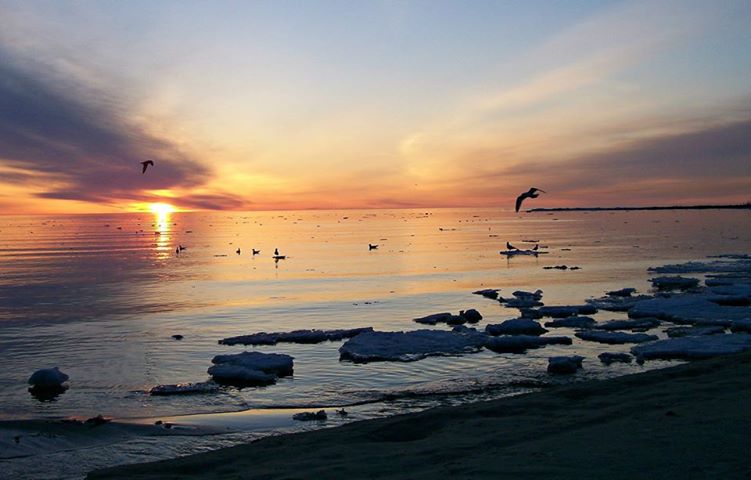 Lake Huron in Winter