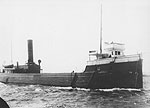 After the ship was cut down to a steam barge.