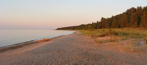 Beach at sunrise!