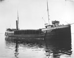 Blanchard underway in the bay. 
