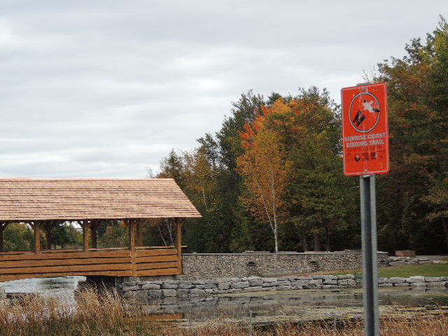 Covered bridge in Alpena by Karen Tetzlaff