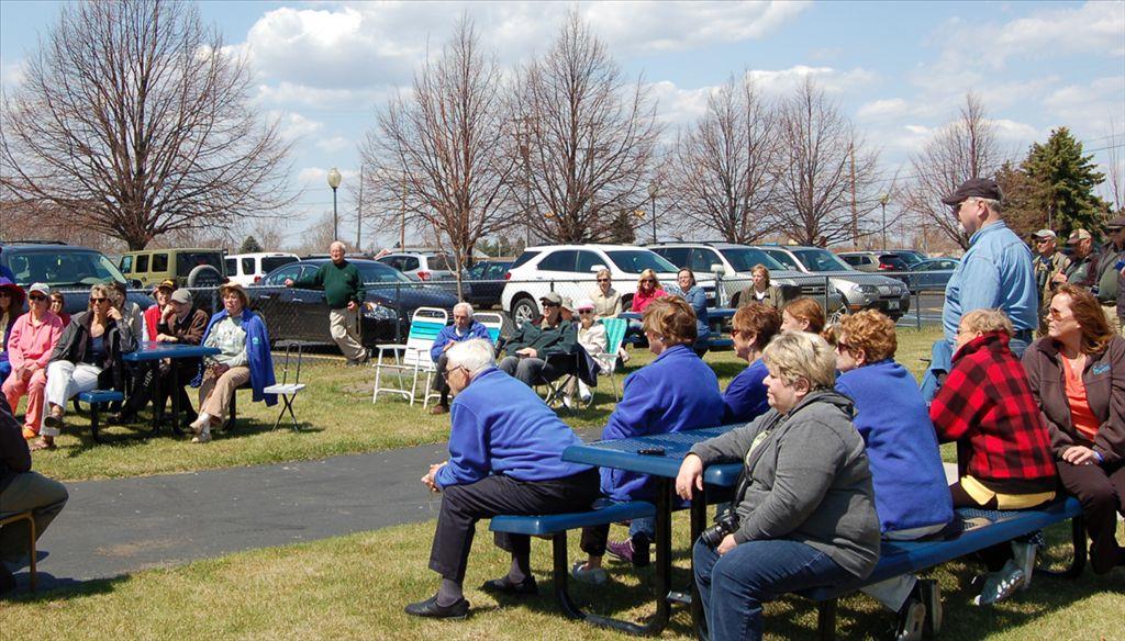 Oscoda Dedication Ceremony at Shoreline Park