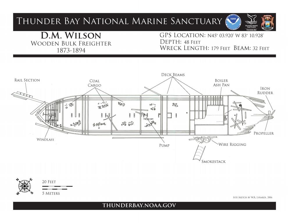 D.M. Wilson site plan.