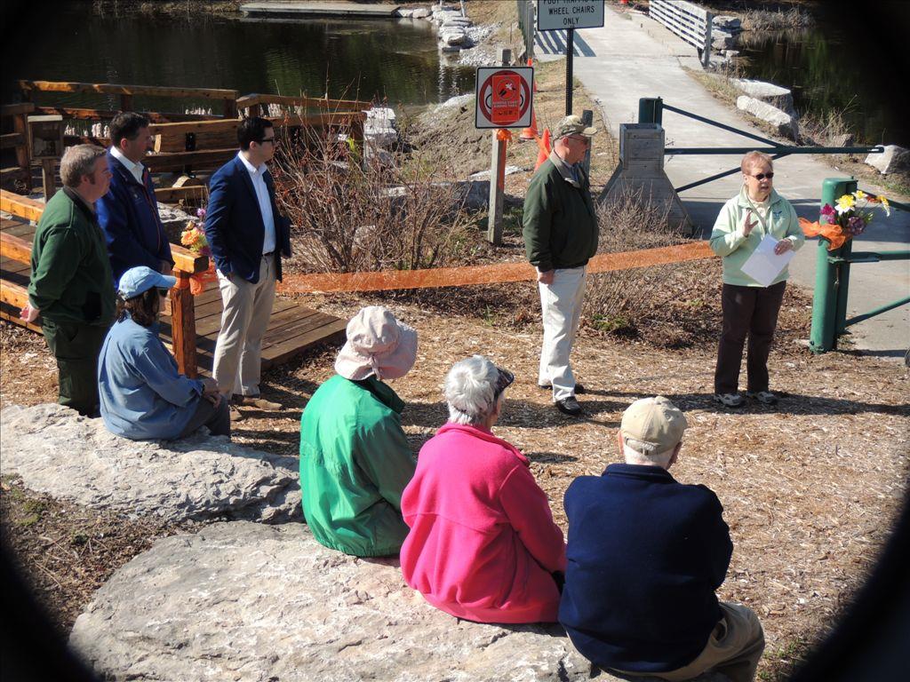Alpena Dedication Ceremony at Duck Park/Island Park