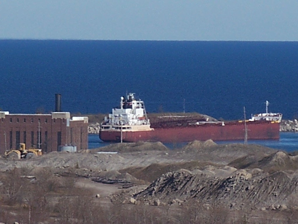 Vessel entering Port of Calcite