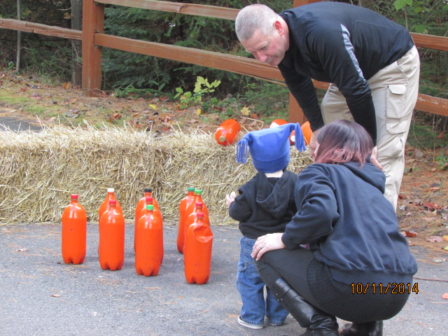 Pumpkin bowling