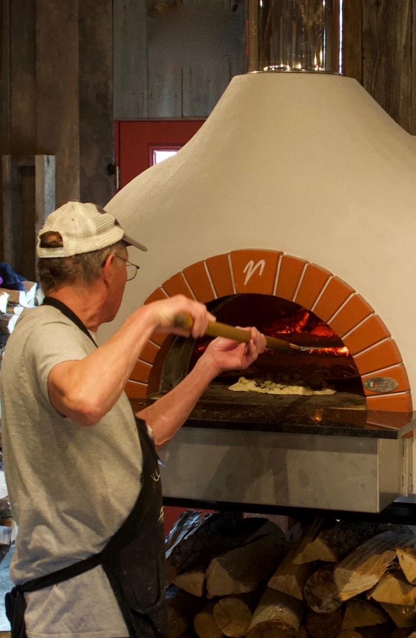 Wood Fired Pizza at Knaebe's