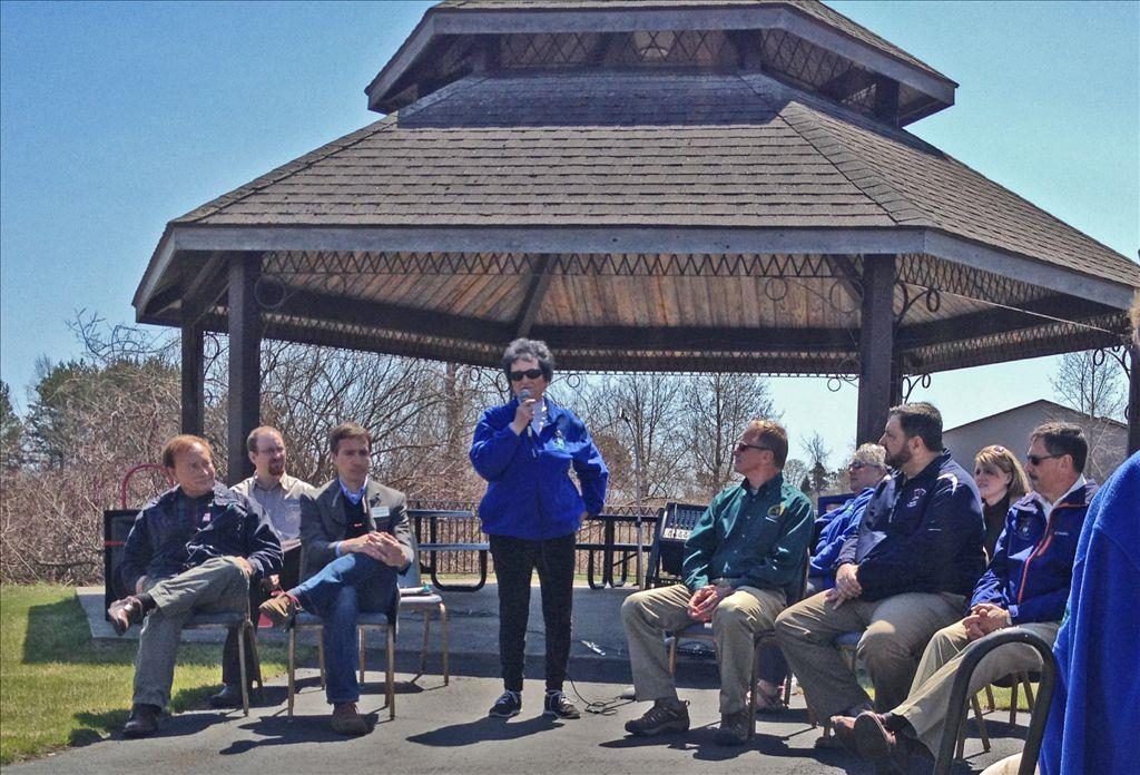 Oscoda Dedication Ceremony at Shoreline Park