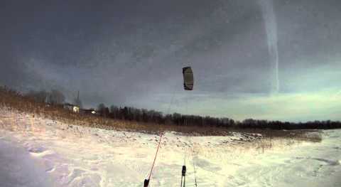 Snowkiting