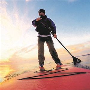 Stand Up Paddle Boarder on Lake Huron